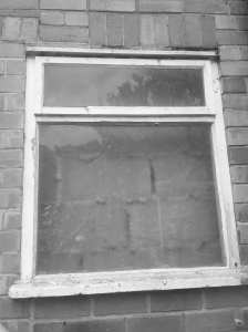 exterior window, interior wall (found on the internet look, honest!)